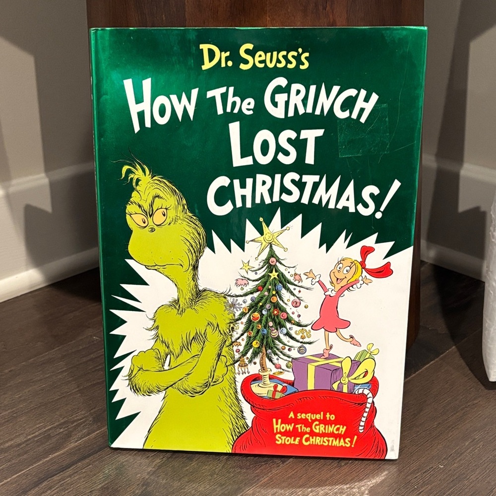 Dr. Seuss How The Grinch Lost Christmas!hardcover classic book